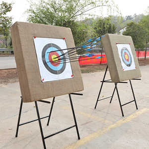 箭靶弓箭靶子草靶室内户外箭靶墙箭靶训练射击靶定制弓箭射x10