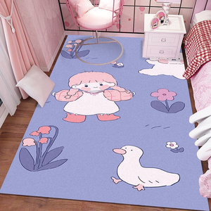 床头垫子地毯卧室公主