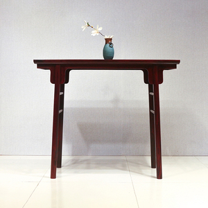 印度小叶紫檀中式红木平案 案玄条案客厅实木案几供桌家用平头案