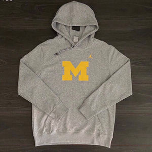 ncaa赞助北卡大学男子篮球运动热身帽衫男篮出场训练连帽套头卫衣