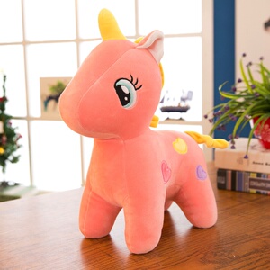 机中性岁独角兽娃娃new毛p绒玩具抓礼物玩偶小马仔公创意新款5生