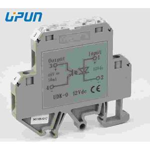上海友邦电气UPUN 光电耦合型接线端子式 UDK-O 12Vdc直流端子排0