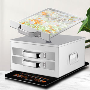 早餐肠粉机家庭版抽屉式蒸盘全套蒸箱专用机肠粉机迷你小型不锈钢