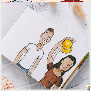 手翻书动画表白连环画diy告白道具女生翻页送戒指惊喜布置情人节