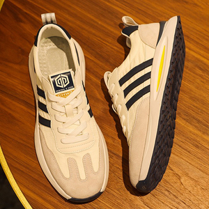 啊甘男鞋正品无鞋带运动鞋男夏季透气薄款跑步阿甘休闲鞋子网布面