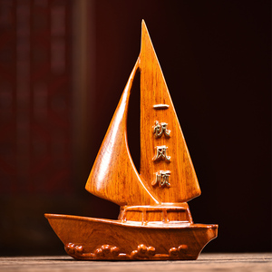 木雕工艺船