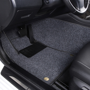新款汽车脚垫地毯丝定制双层全包围环保脚踏垫专用防水雪妮丝垫子