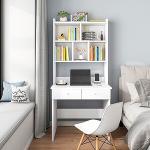 00tb6524612304淘宝ikea宜家电脑台式书桌书架组合带书柜一体简约