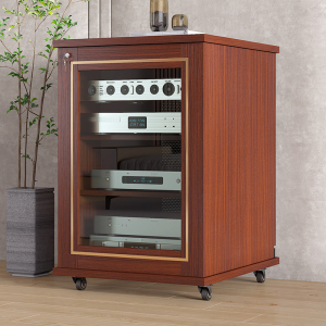 功放机柜音响机柜影院ktv移动音箱柜设备柜带u条视听柜功放柜u条