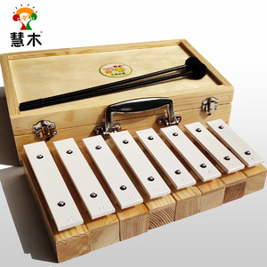 学生八音砖 奥尔夫乐器八音砖儿童打击乐器单8音砖音乐玩具八音琴