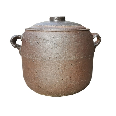 黄土陶老陶罐燃气铫煮i粥传统大明火沙锅瓦罐手