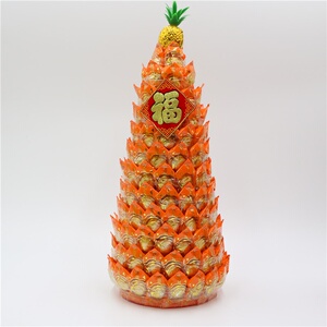 新品旭鑫糖果酥糖12层莲花塔寺l庙贡品供佛堂拜拜送礼糖果高塔整