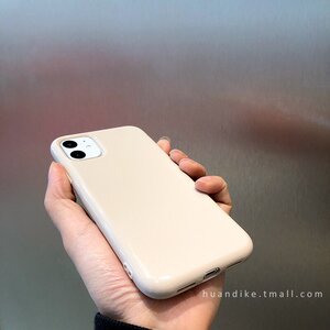 定制手机壳适用加厚防摔亮面光滑耐脏华为p30pro纯白mate30荣耀2