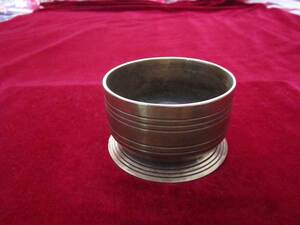 [伍伍][老怀旧老铜器]杂项底烟灰缸弹壳物件民国收藏古董杂件