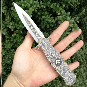 勃朗宁多功能刀具防身户外折叠刀军刀小k刀女带锁定短刀求生水果