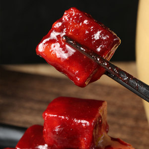 天津蓟县宏滦酱豆腐乳坛装700g下饭菜火锅蘸料乳大块红方豆腐炖鱼