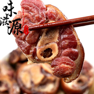 重庆巫山特产老腊肉烟熏腊猪脚农家自制土猪脚前腿柏树枝烟熏猪蹄