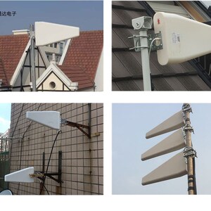 对数周期天线2gh 3g 4g手机信号放大器配件wifi wlan室外定向宽频