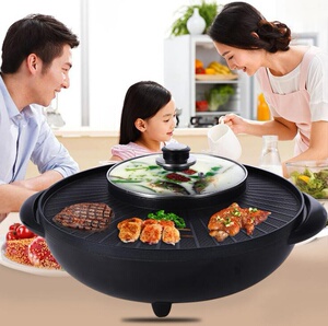 电烙锅烙烤家用