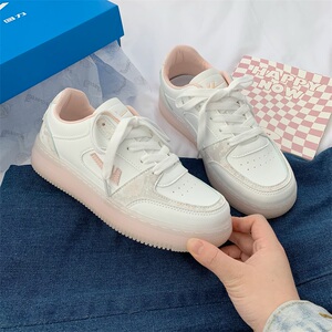 回力小白鞋2022夏季新款果冻底百搭休闲板鞋女港风薄款透气运动鞋