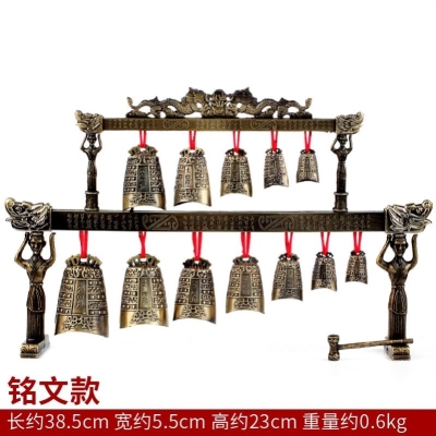 仿古青d铜器曾侯乙编钟编磬古典尊器婚庆影视道具工艺品摆件可演