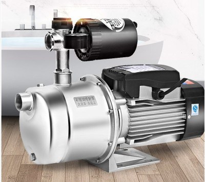 万河全自动v家用自吸增压泵不锈钢自来水压力管道加压泵220v抽水