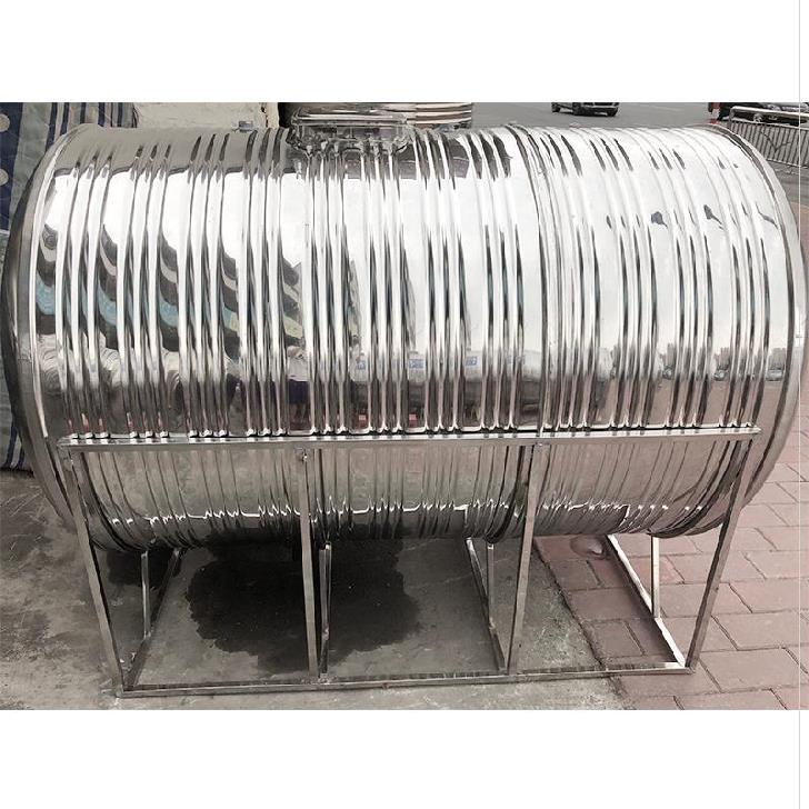 密封蓄水罐落地存水房顶6吨天台2吨蓄水箱农场不锈钢立式水塔水桶