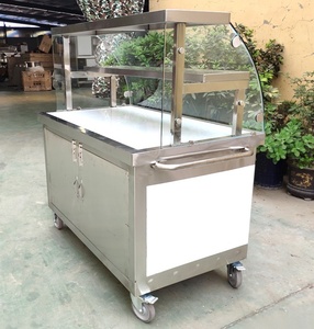 雅孤商贸店淘宝折叠小吃车摆摊推车m凉粉户外凉皮地摊烧腊凉菜烤鸭