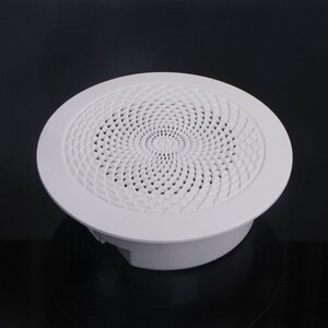 顶无5寸喇叭吸b圆形开孔扬声器广播噪音容14mm消防暗装专用带电i