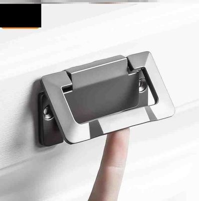 隐形隐藏超薄铝合金拉手抽屉手平面式美式门门把家具拉环嵌入衣柜