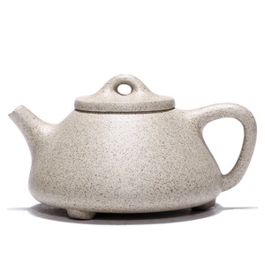 白麻子段泥紫砂壶