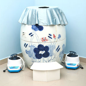 圣菲spa活瓷能量缸产后修复发汗蒸缸陶瓷纳米养生熏蒸翁能量金