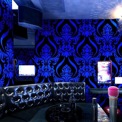 欧式发光墙布ktv壁纸墙纸金色歌厅酒吧专用反光闪光背景墙金黄色