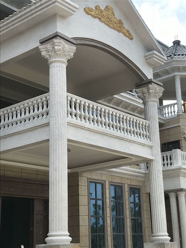 000人付款淘宝水泥罗马柱模具新农村欧式外墙门头建筑光面圆柱墩子线