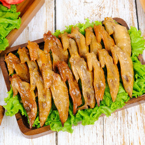 正大雪莲熏鸡翅尖鸡翅东北熏鸡熟食即食下酒菜卤味