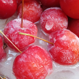 顺丰冻花红果东北特产水果冻货冻海棠果