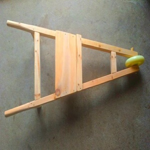 独轮车手推车木制儿童小推车玩具木头小推车独轮车手u推车木制推