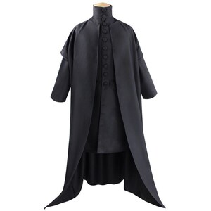 哈利波特衣服斯内普教授cos服万圣节服cosplay服装外袍舞台表演