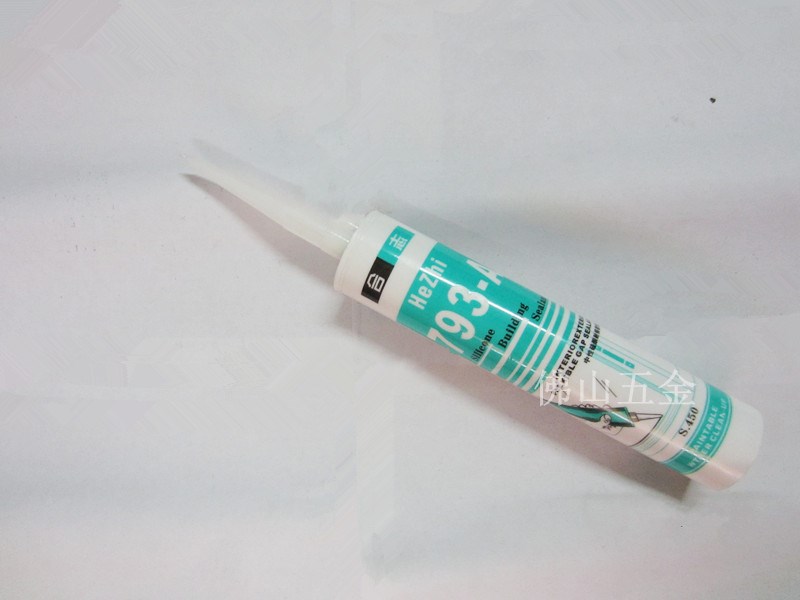 合志中性硅酮耐候密封胶793-a环保玻璃胶透明 瓷白黑色银灰玻璃