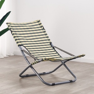 宿舍躺椅单人专用阳台便捷晒太阳折叠网布椅小型懒人椅夏天经济型