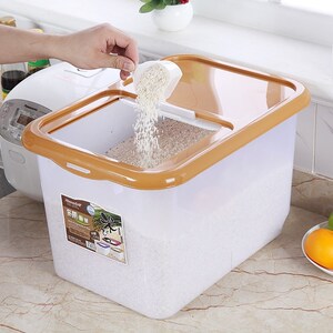 新款促销热卖加厚塑料装米米桶40斤50斤防潮密封家用储米箱