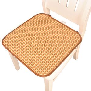 夏季藤席椅子垫餐椅垫学生坐垫办公室椅垫凳子垫方形夏凉垫座垫