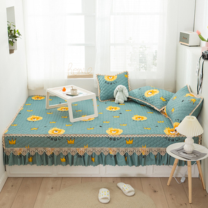 单榻米床榻四季炕床盖o单件大炕套罩垫东北家用火款罩夹棉防滑定