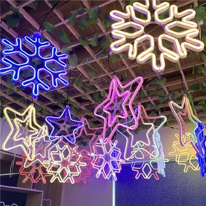 彩灯装饰led灯变色灯小吊灯商用的天棚灯亮化灯创意墙面展会浪漫