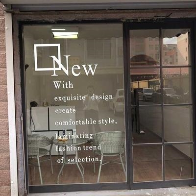 服装字母装饰门贴纸店铺英文个性橱窗.贴玻璃墙面女装创意背景墙