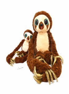 疯狂原始人腰带猴公仔皮带猴毛绒玩具长臂长臂猴子玩偶