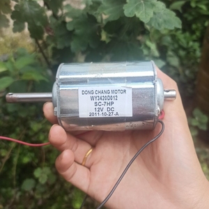 马达12伏手摇1212v发电机小型大功率电机直流发电机家用风力