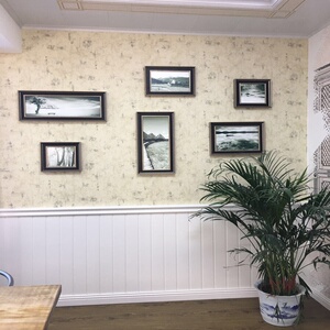 2021*50线线护墙板腰75米墙板墙裙漆木生态元免环e护墙腰腰腰线线