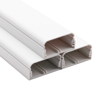 明装暖气片装饰槽h65*32/75*40暖通162025ppr铝塑管槽线槽配件阻