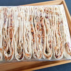 香酥煎饼4斤装山东曲阜邹城特产五香花生芝麻薄饼